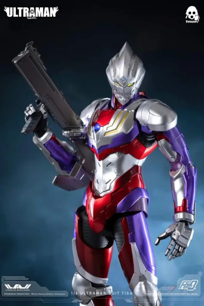 FigZero Ultraman Suit Tiga 1/6 Scale Figure - GeekLoveph