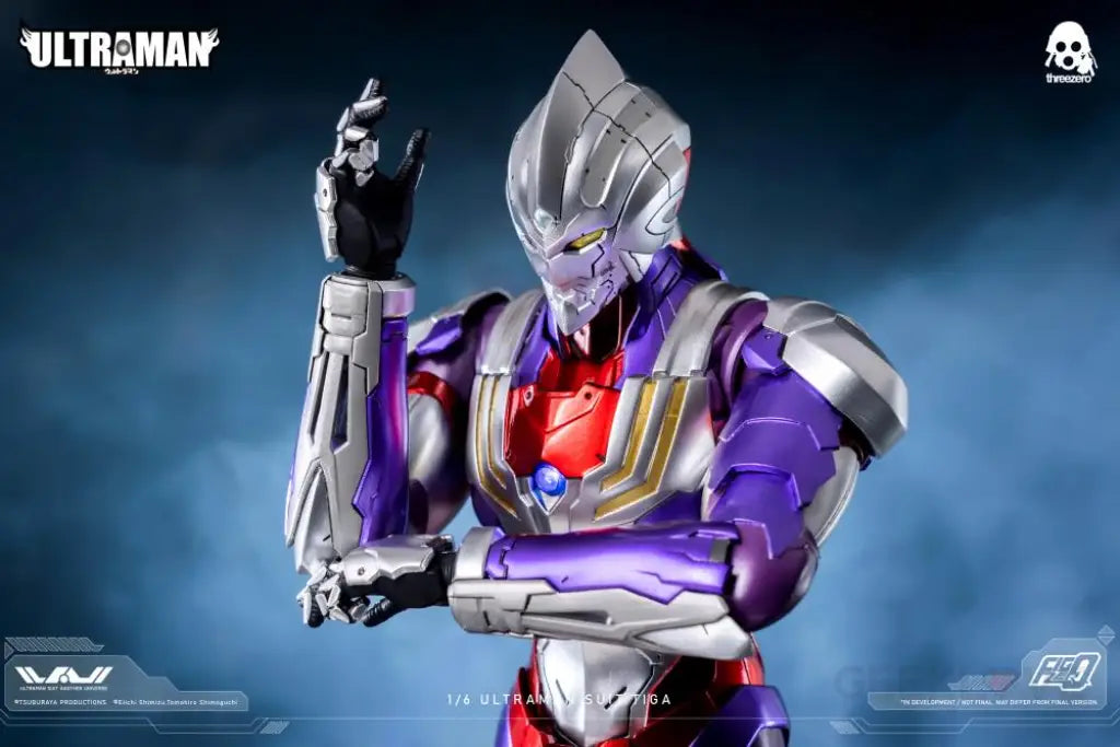 FigZero Ultraman Suit Tiga 1/6 Scale Figure - GeekLoveph