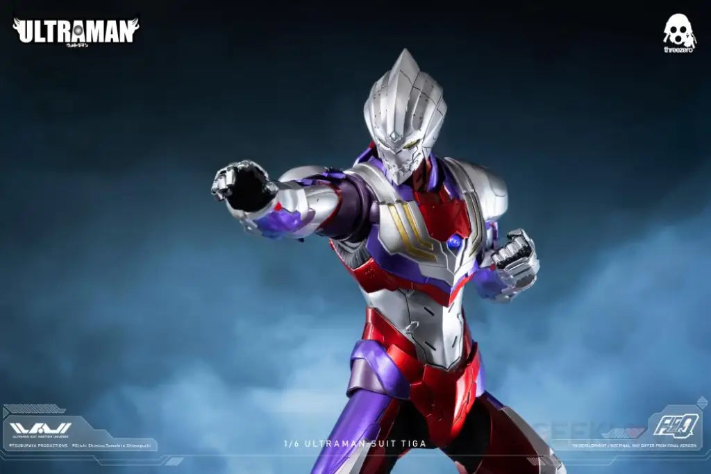 FigZero Ultraman Suit Tiga 1/6 Scale Figure - GeekLoveph
