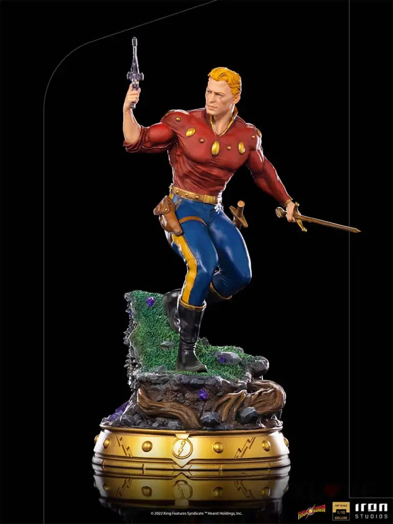 Flash Gordon Deluxe 1/10 Art Scale Statue - GeekLoveph