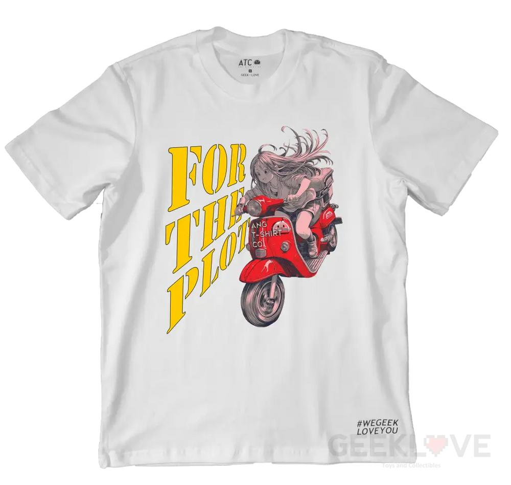 For The Plot Premium Graphic Tee Xs / White Apparel