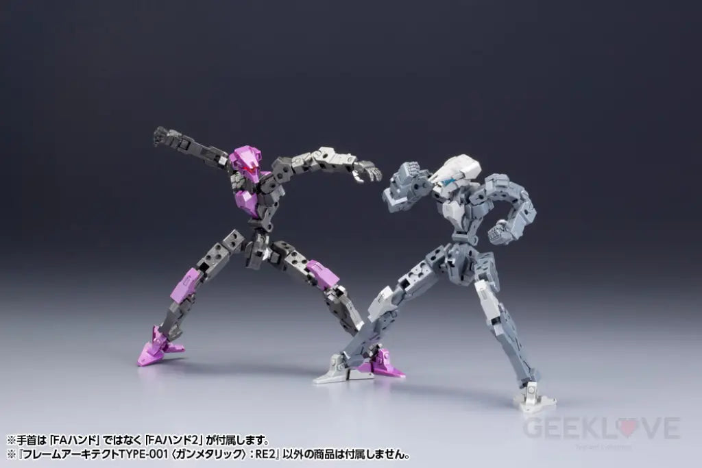 FRAME ARCHITECT TYPE-001 GUNMETAL RE2 - GeekLoveph