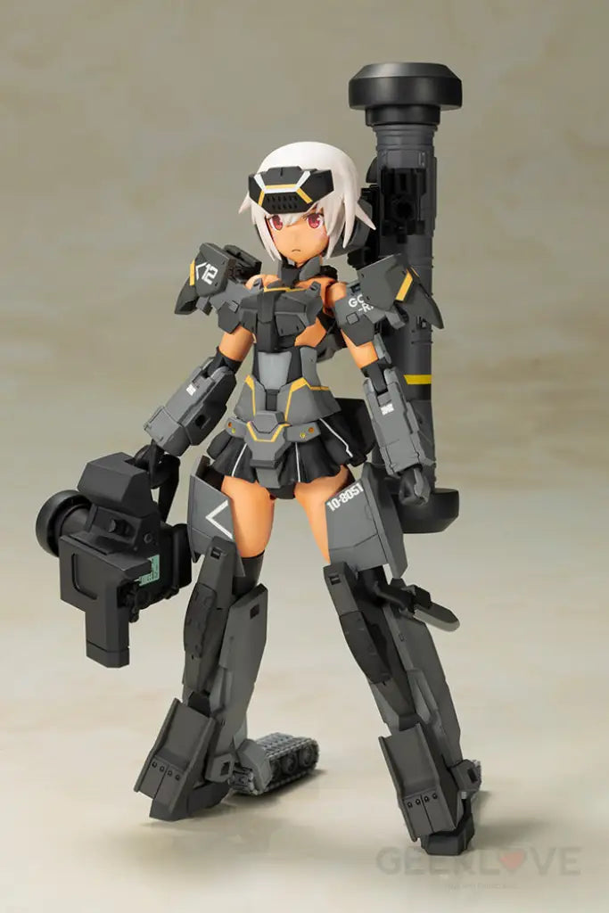 Frame Arms Girl Gourai-Kai [Black] With FGM148 Type Anti-Tank Missile