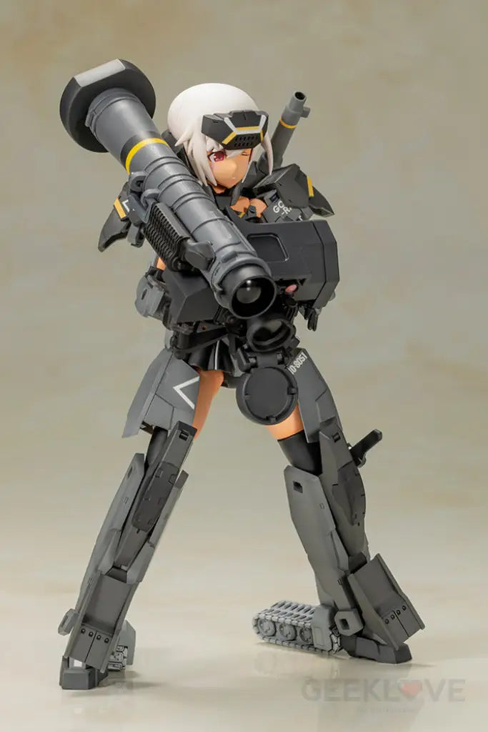 Frame Arms Girl Gourai-Kai [Black] With Fgm148 Type Anti-Tank Missile