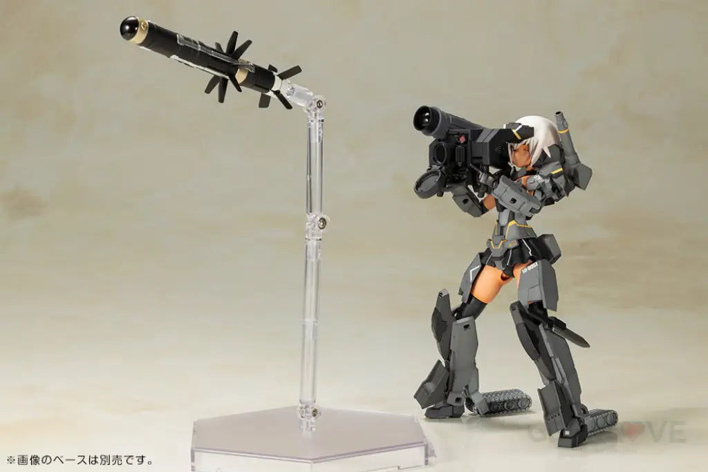 Frame Arms Girl Gourai-Kai [Black] With Fgm148 Type Anti-Tank Missile