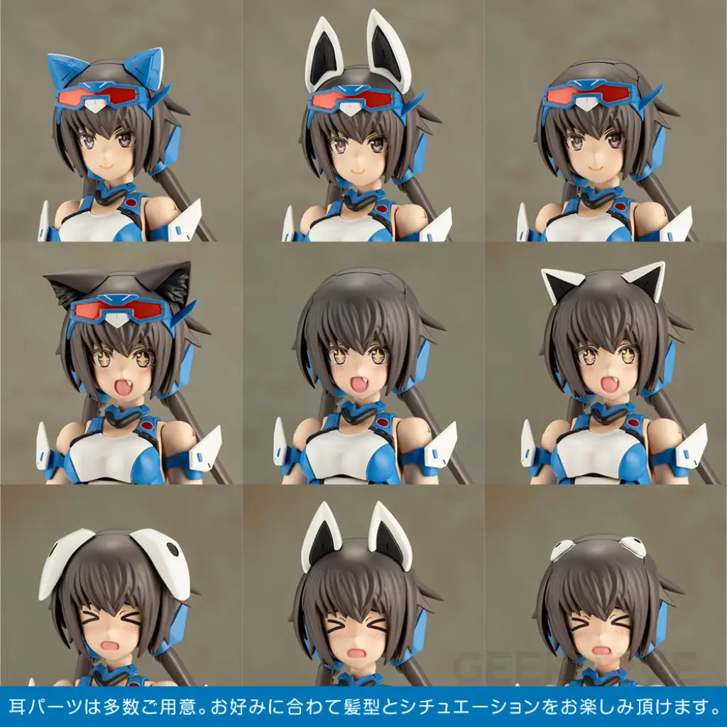 Frame Arms Girl Stylet (Swimsuit Blue Impulse Color Ver.) Model Kit Frame Arms Girl