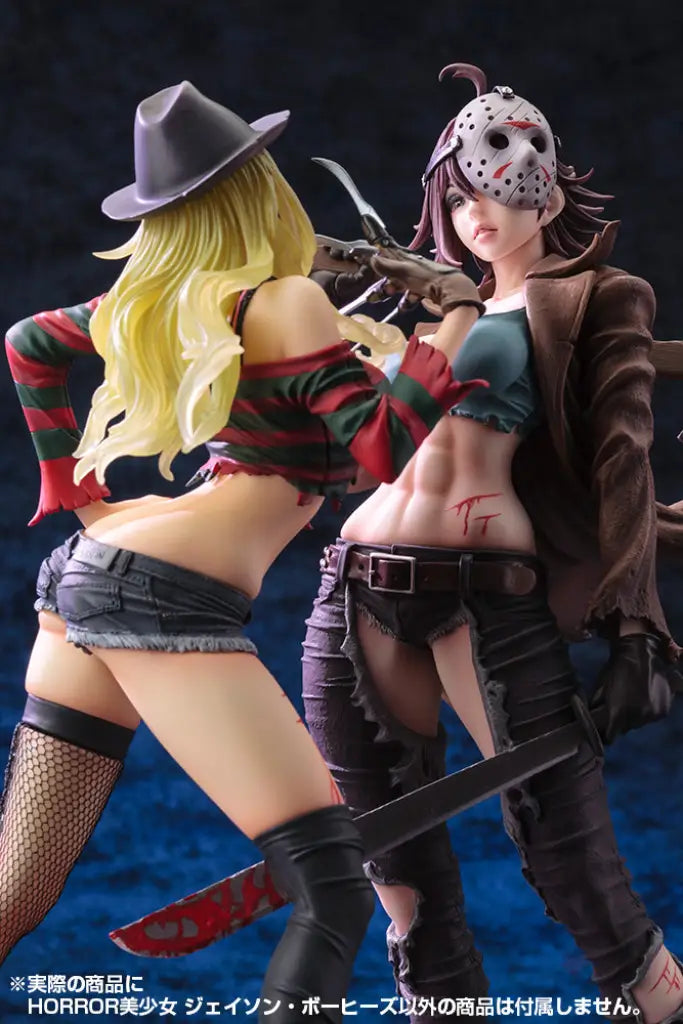 Freddy Vs. Jason Voorhees Bishoujo Statue 2Nd Edition