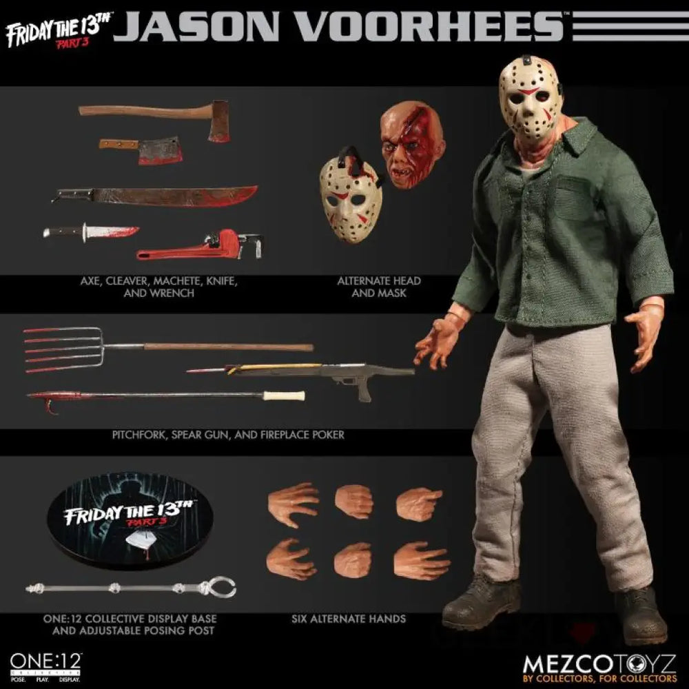 Friday The 13th Part 3 One:12 Collective Jason Voorhees - GeekLoveph