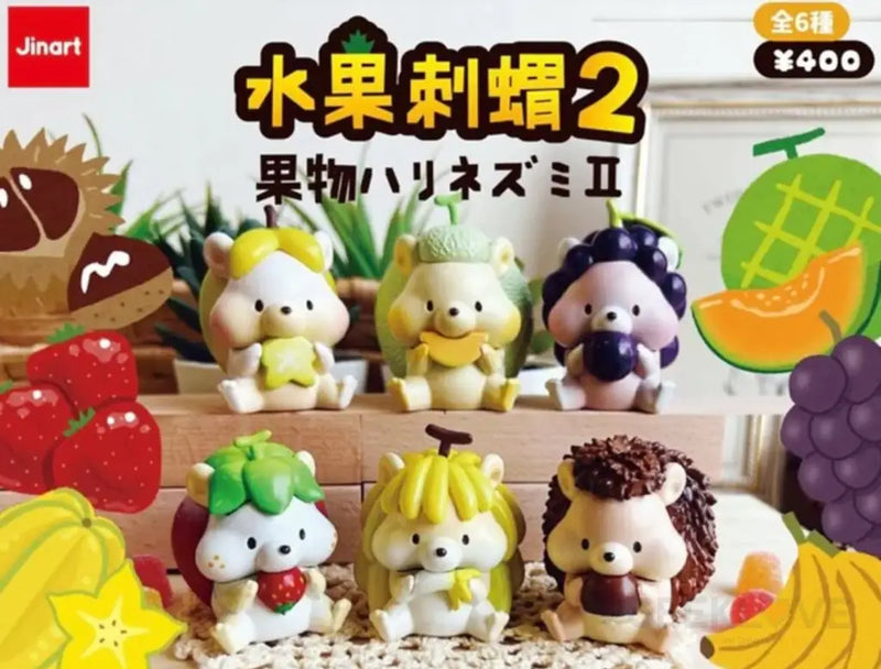 Fruit hedgehog series 2 (Box of 6)