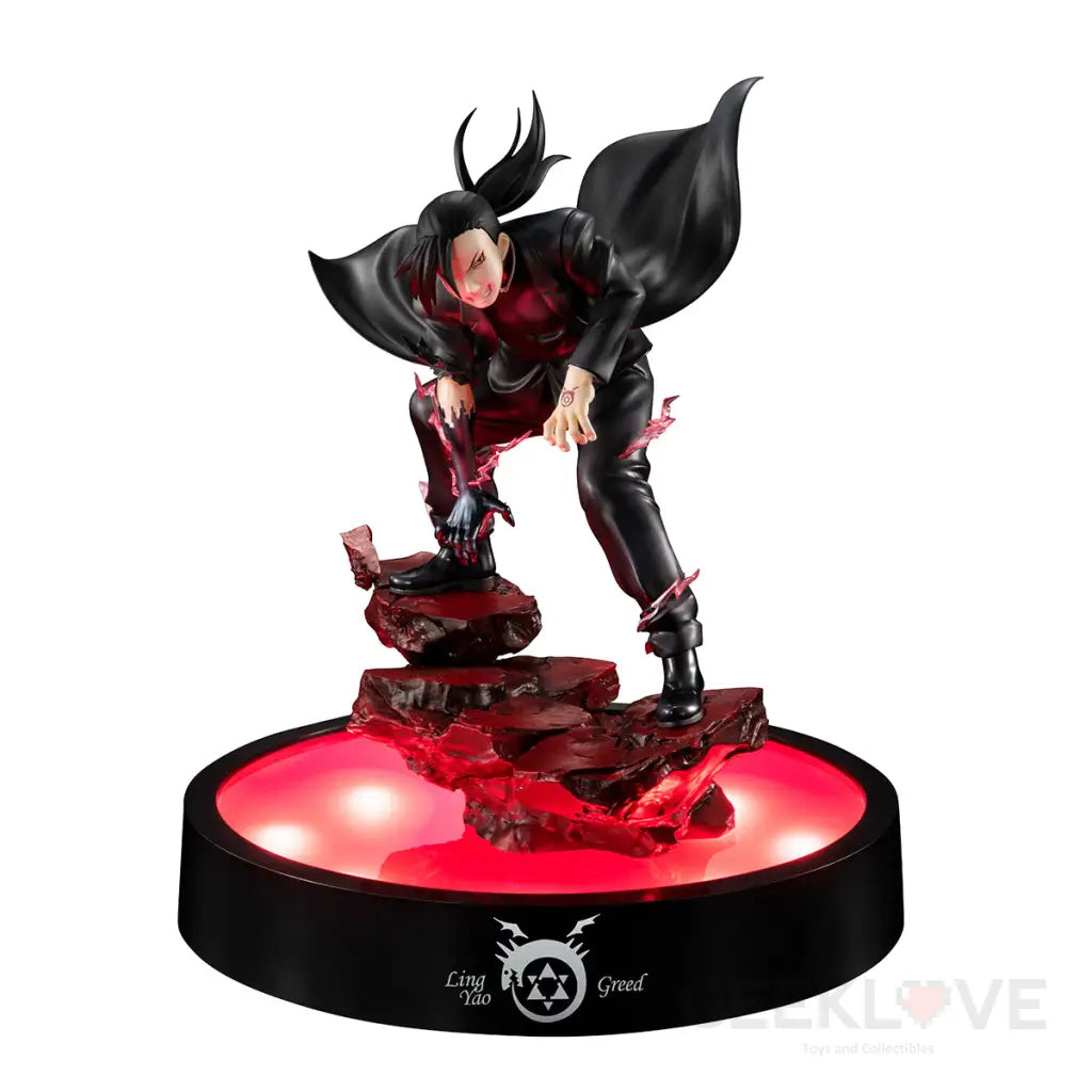 Fullmetal Alchemist Precious G.e.m. Greed Ling Yao (With Led Base Stand) (Repeat) Series