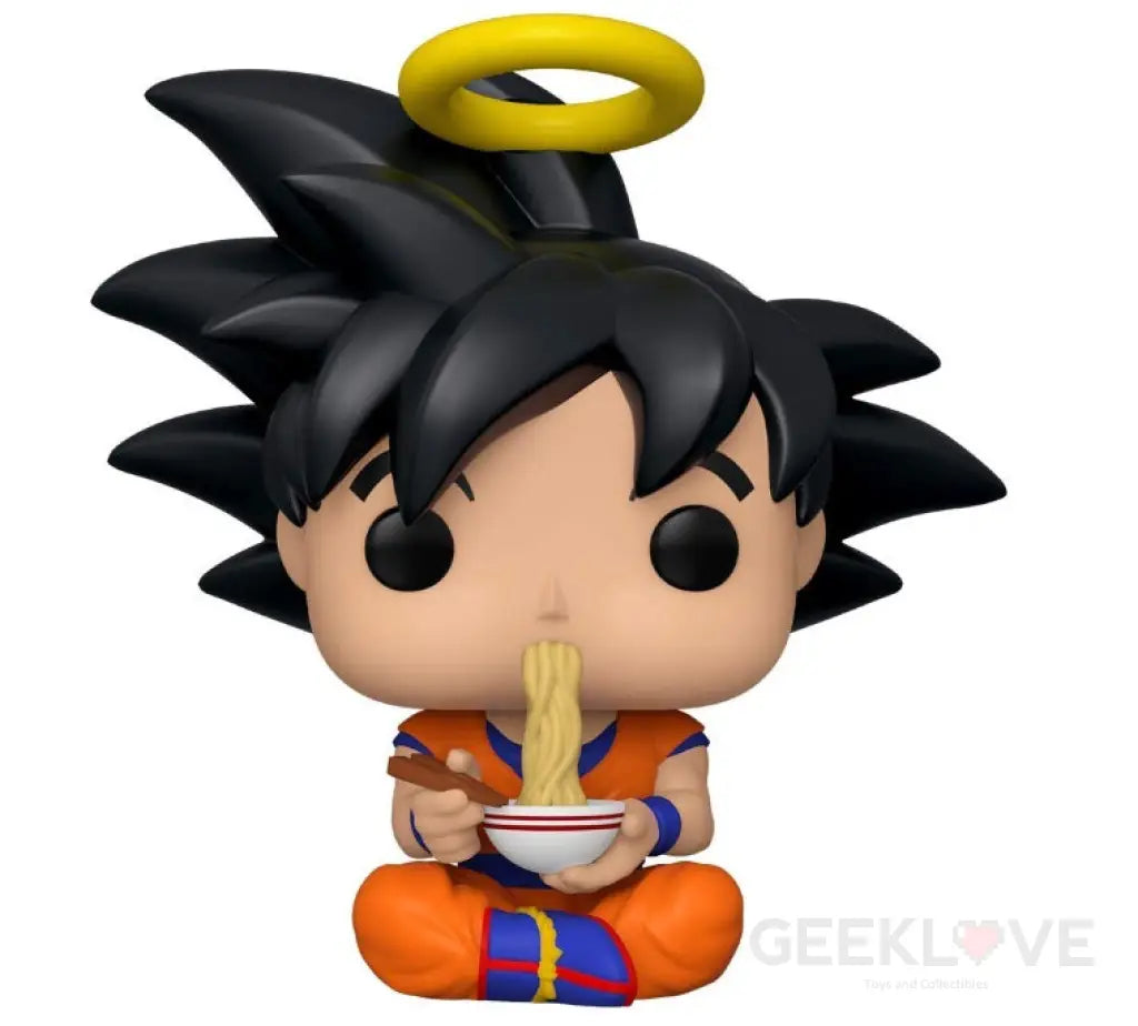 Funko Pop!: Dragonball-Z - Goku Eating Noodles Amazon Exclusive Pop