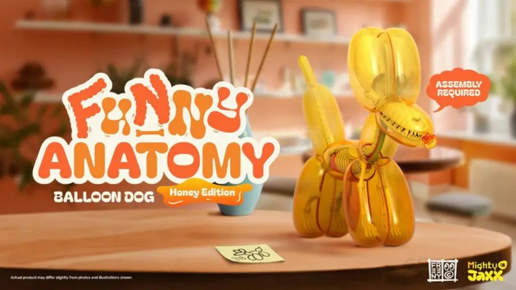 Funny Anatomy Balloon Dog (Honey Edition) Designer/Art Toy