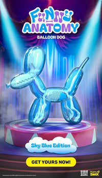 Funny Anatomy: Balloon Dog (Sky Blue Edition) Designer/Art Toy