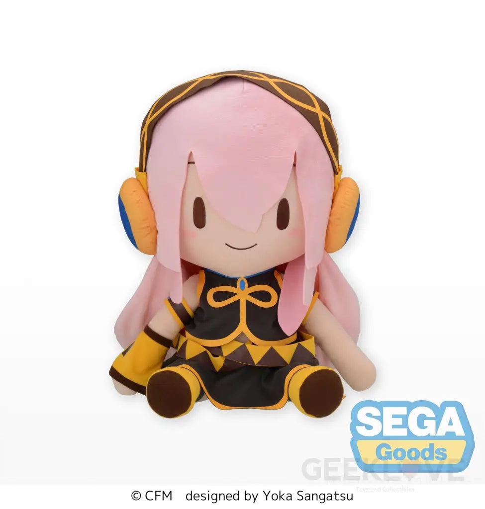 Fuwapetit Hatsune Miku Series Luka Megurine Dodeka Jumbo Plush