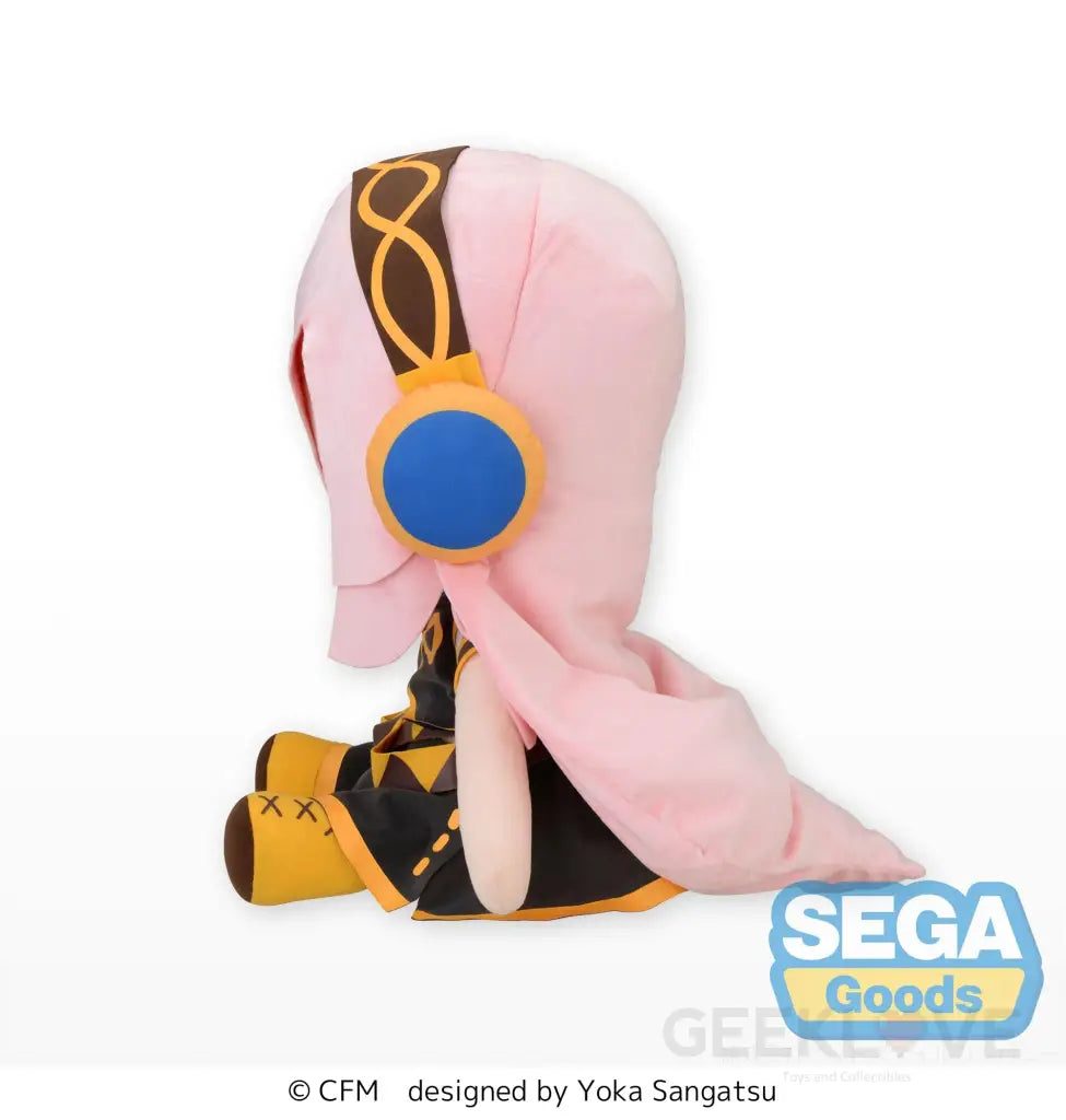 Fuwapetit Hatsune Miku Series Luka Megurine Dodeka Jumbo Plush