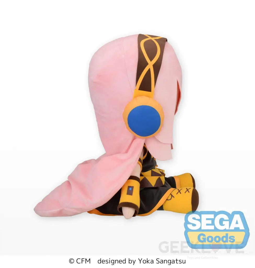 Fuwapetit Hatsune Miku Series Luka Megurine Dodeka Jumbo Plush