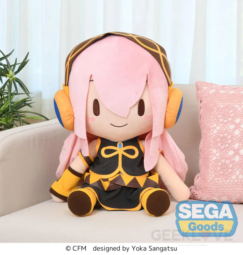 Fuwapetit Hatsune Miku Series Luka Megurine Dodeka Jumbo Plush