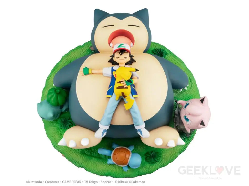 G.E.M. Pocket Monster A Nap with Snorlax with gift - GeekLoveph