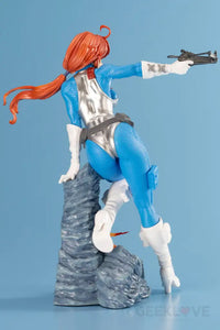 G.I. Joe A Real American Hero Scarlett Bishoujo Statue- Sky Blue - GeekLoveph