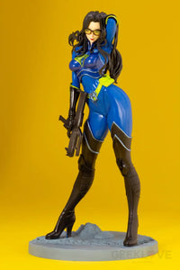G.I. Joe: Baroness Bishoujo Statue - 25th Anniversary Blue Color - GeekLoveph