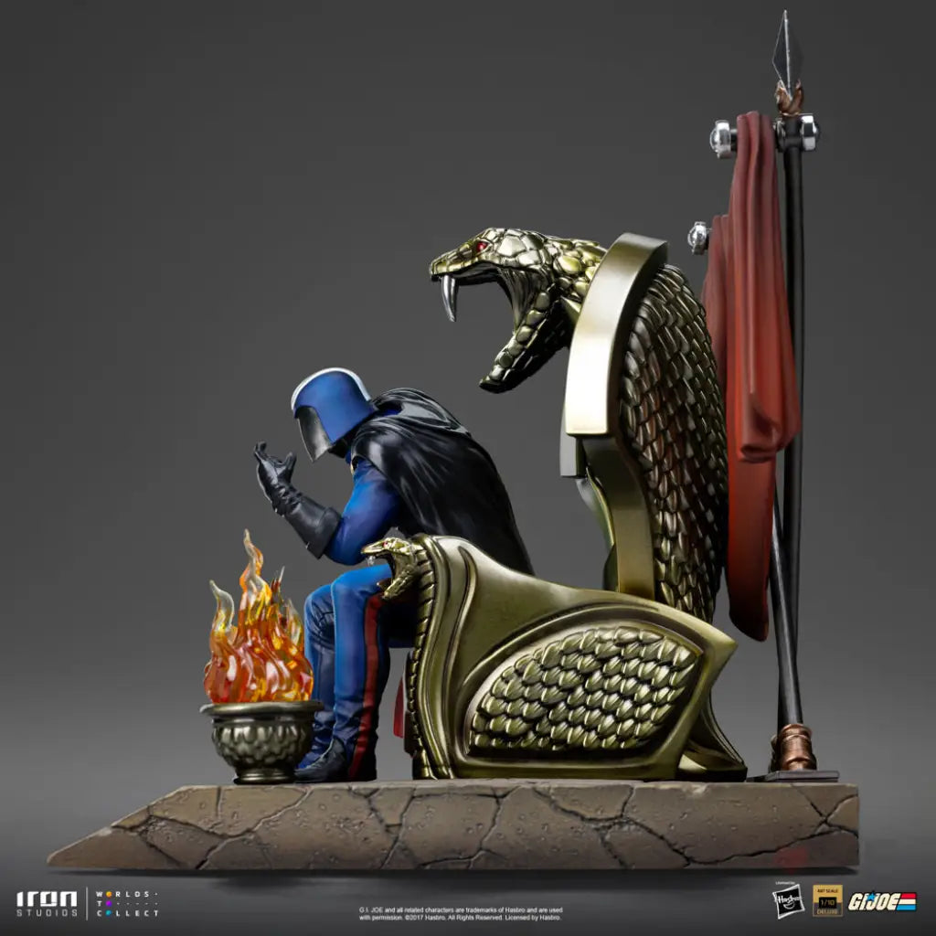 G.I. Joe Cobra Commander 1/10 Deluxe Scale Statue Scale Figure