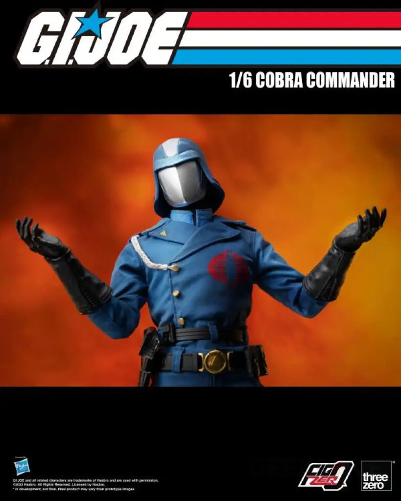 G.i. Joe Figzero Cobra Commander 1/6 Scale Action Figure