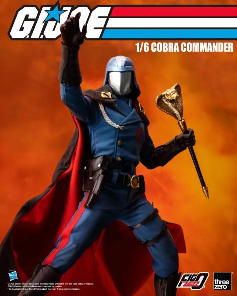 G.i. Joe Figzero Cobra Commander 1/6 Scale Action Figure