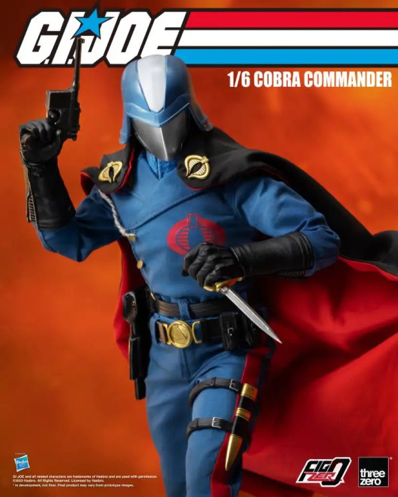 G.i. Joe Figzero Cobra Commander 1/6 Scale Action Figure