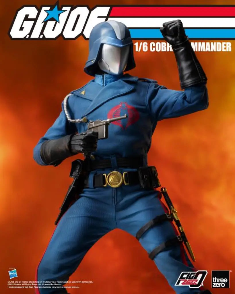 G.i. Joe Figzero Cobra Commander 1/6 Scale Action Figure