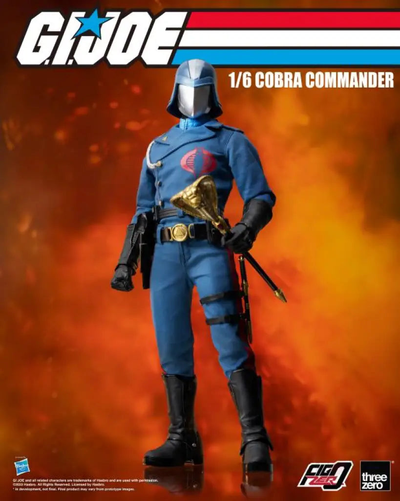 G.i. Joe Figzero Cobra Commander 1/6 Scale Action Figure