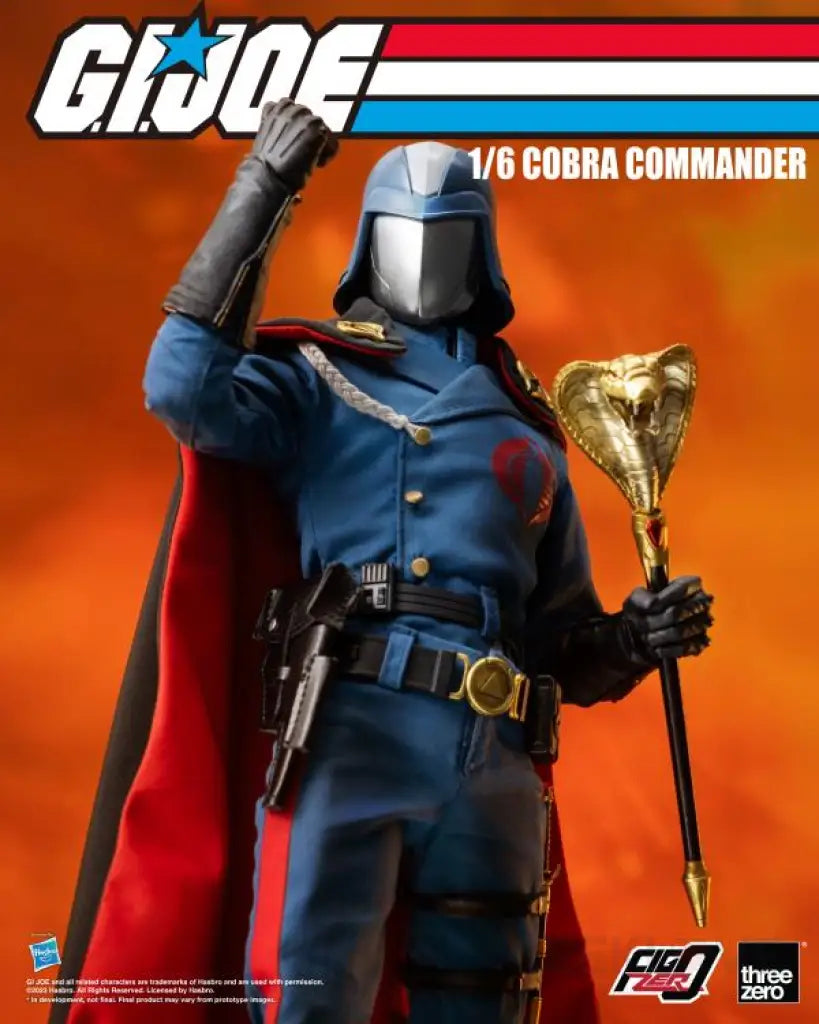 G.i. Joe Figzero Cobra Commander 1/6 Scale Action Figure