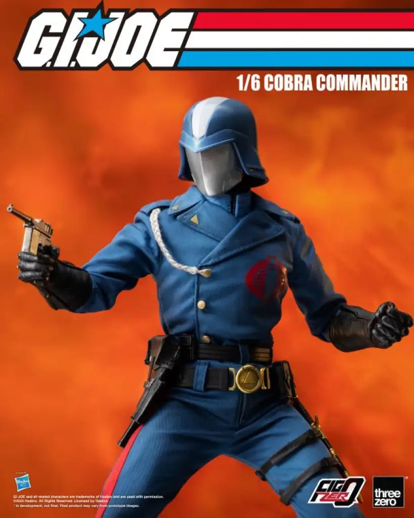 G.i. Joe Figzero Cobra Commander 1/6 Scale Action Figure
