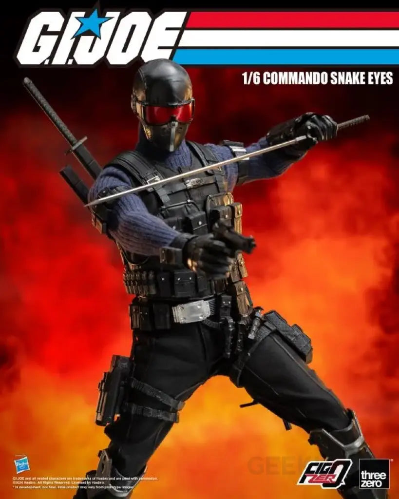 G.i. Joe Figzero Commando Snake Eyes 1/6 Pre Order Price Figzero