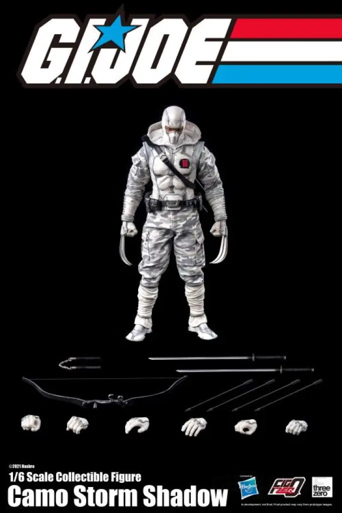 G.I. Joe FigZero Storm Shadow (Camo) 1/6 Scale - GeekLoveph