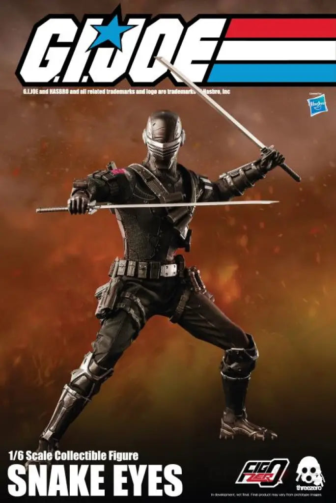 G.I. Joe Snake Eyes 1/6 Scale Figure - GeekLoveph