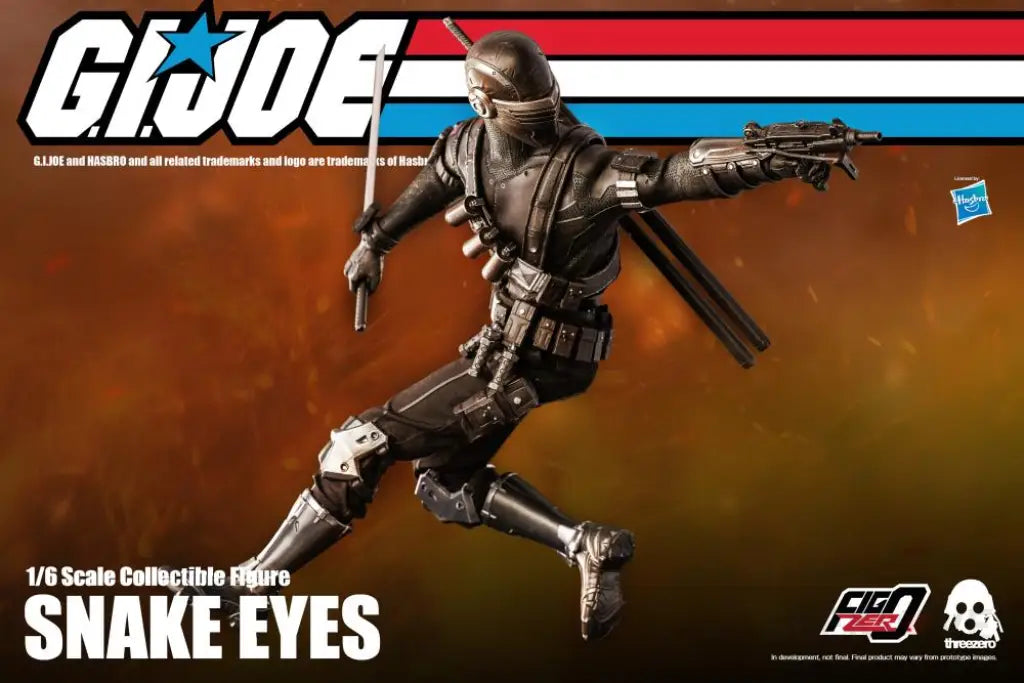 G.I. Joe Snake Eyes 1/6 Scale Figure - GeekLoveph