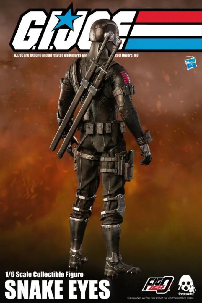 G.I. Joe Snake Eyes 1/6 Scale Figure - GeekLoveph