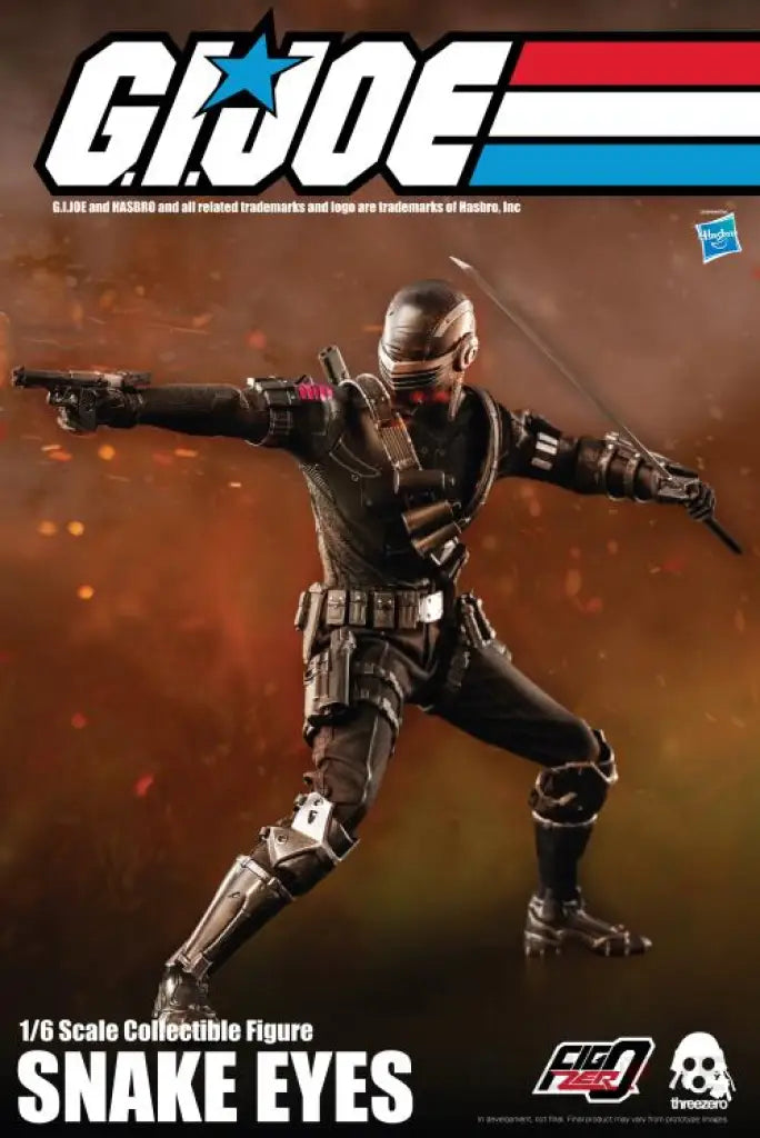 G.I. Joe Snake Eyes 1/6 Scale Figure - GeekLoveph