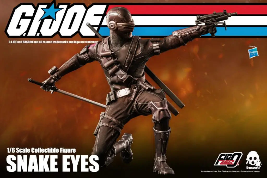 G.I. Joe Snake Eyes 1/6 Scale Figure - GeekLoveph