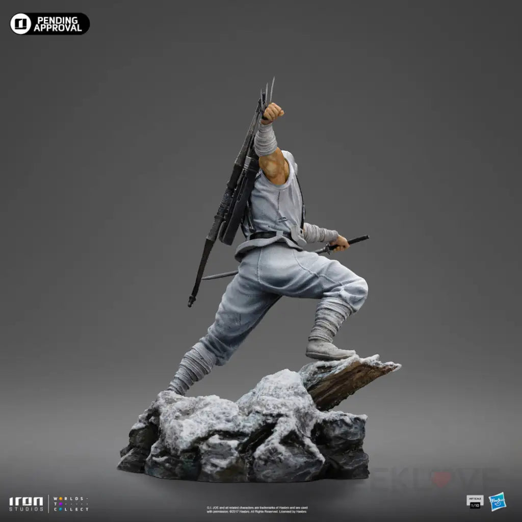 G.i. Joe Storm Shadow Art Scale 1/10 Figure