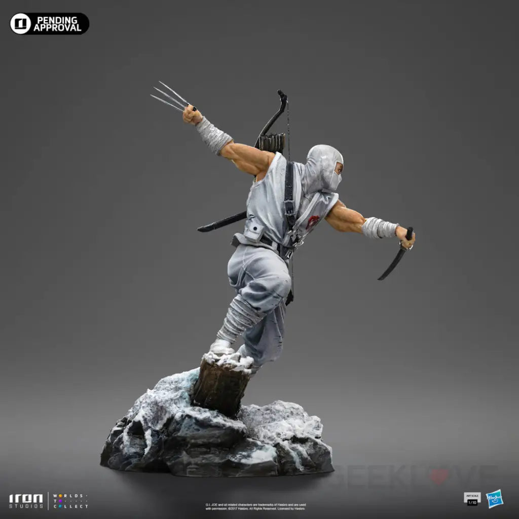 G.i. Joe Storm Shadow Art Scale 1/10 Figure