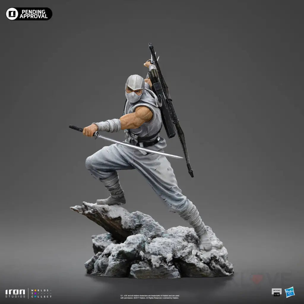 G.i. Joe Storm Shadow Art Scale 1/10 Figure