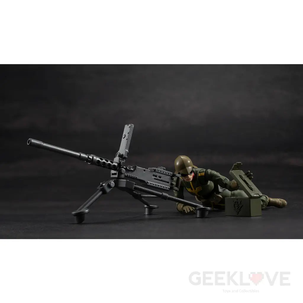G.M.G. Mobile Suit Gundam Principality of Zeon Army Soldier Set with Bonus item - GeekLoveph