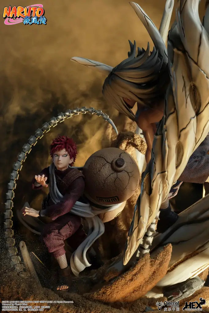 Gaara Vs Kimimaro 1/6 Scale Statue Figure