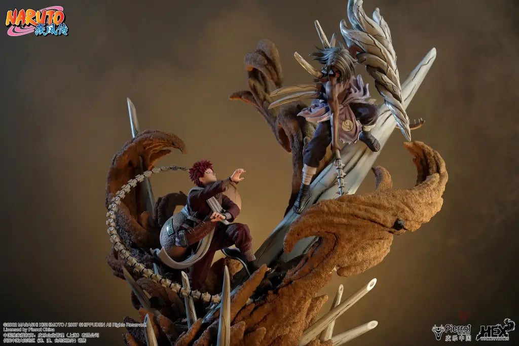 Gaara Vs Kimimaro 1/6 Scale Statue Figure