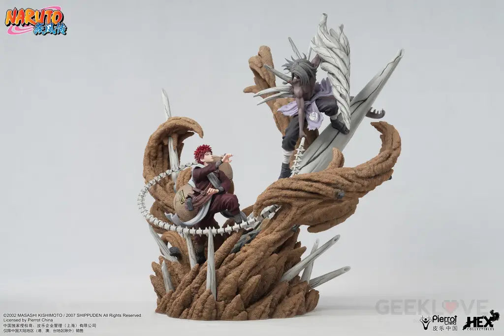 Gaara Vs Kimimaro 1/6 Scale Statue Figure