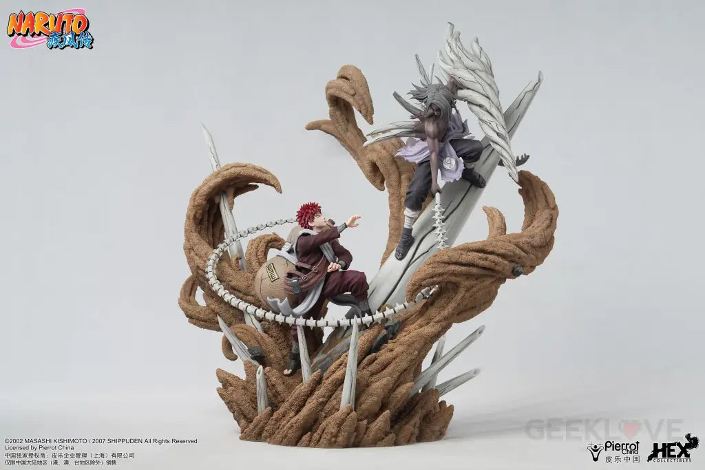 Gaara Vs Kimimaro 1/6 Scale Statue Figure