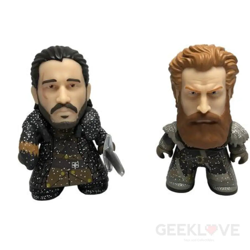 Game Of Thrones TITANS: 3” Jon Snow and Tormund Snowy Two Pack