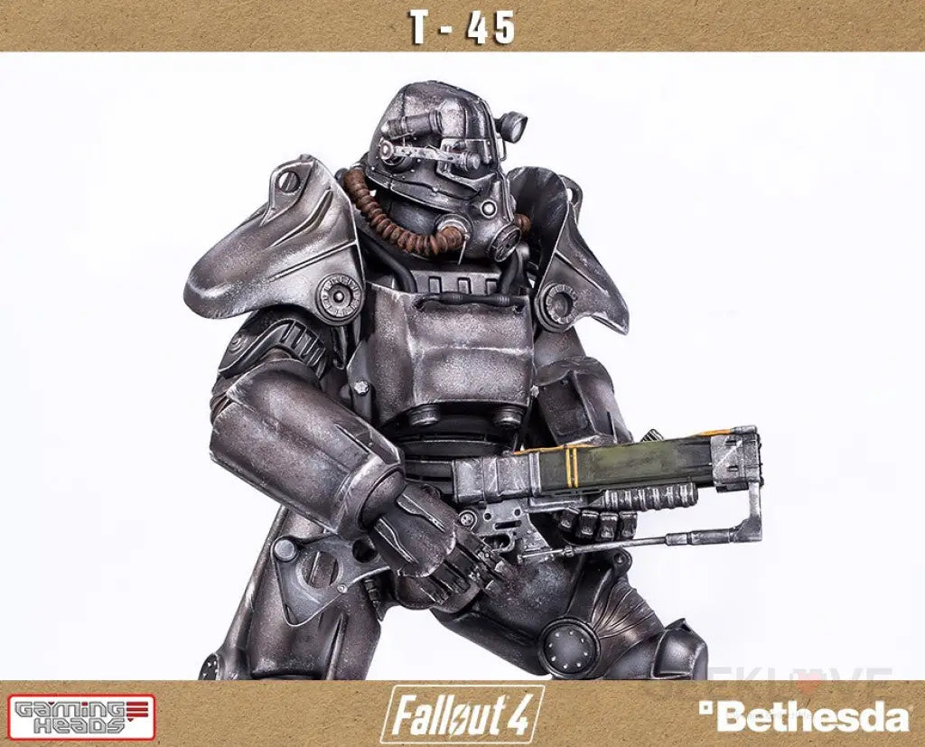 Gaming Heads - Fallout: T-45 Power Armor- Regular statue - GeekLoveph