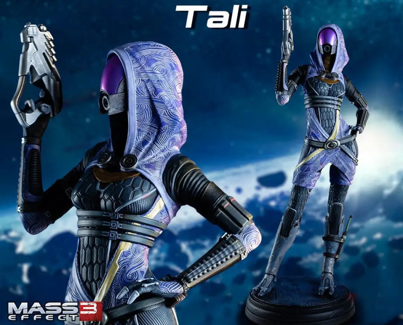 Gaming Heads - Mass Effect: Tali'Zorah vas Normandy Statue